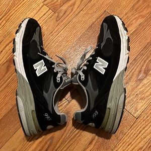New balance 993 black 12D